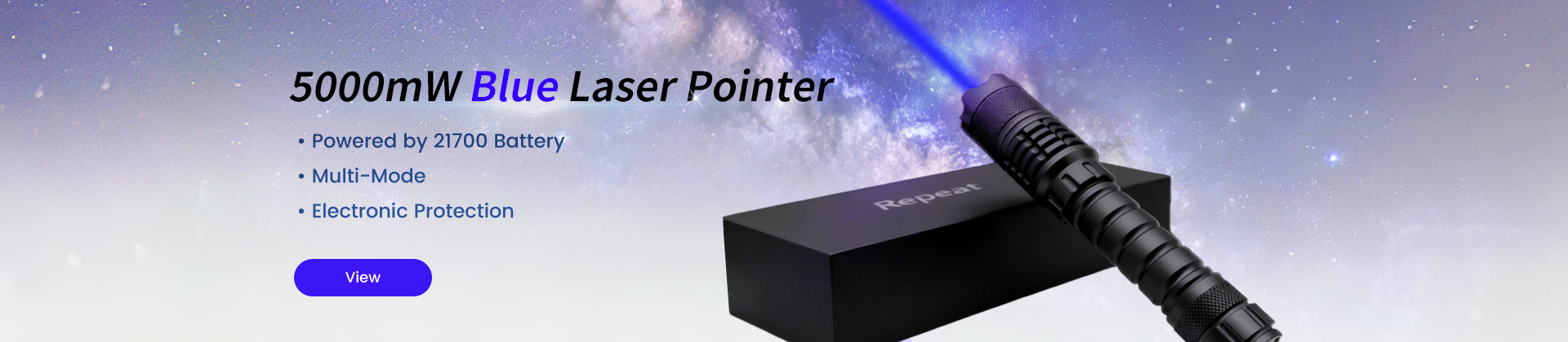 5W blue laser pointer