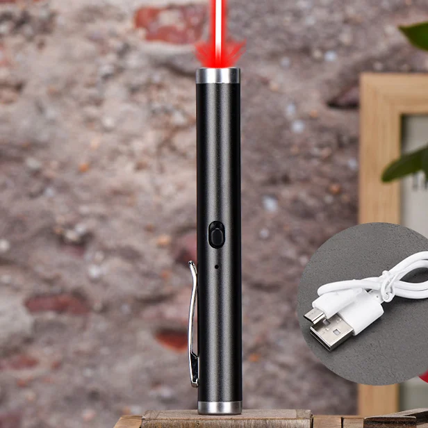 USB Red Laser Pointer, 200mW