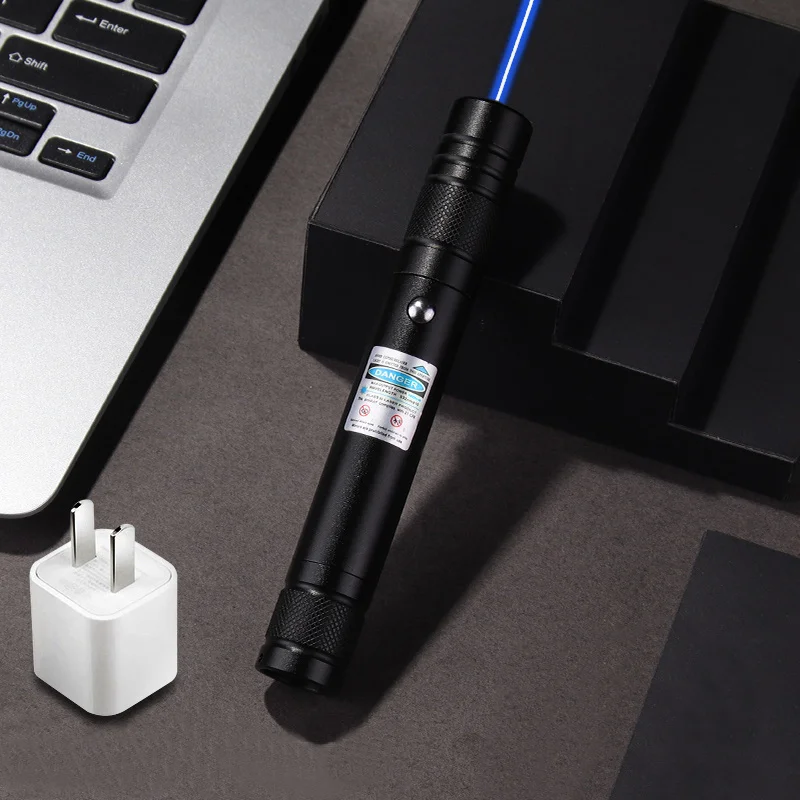 Rechargeable Blue Laser Pointer, 200mW