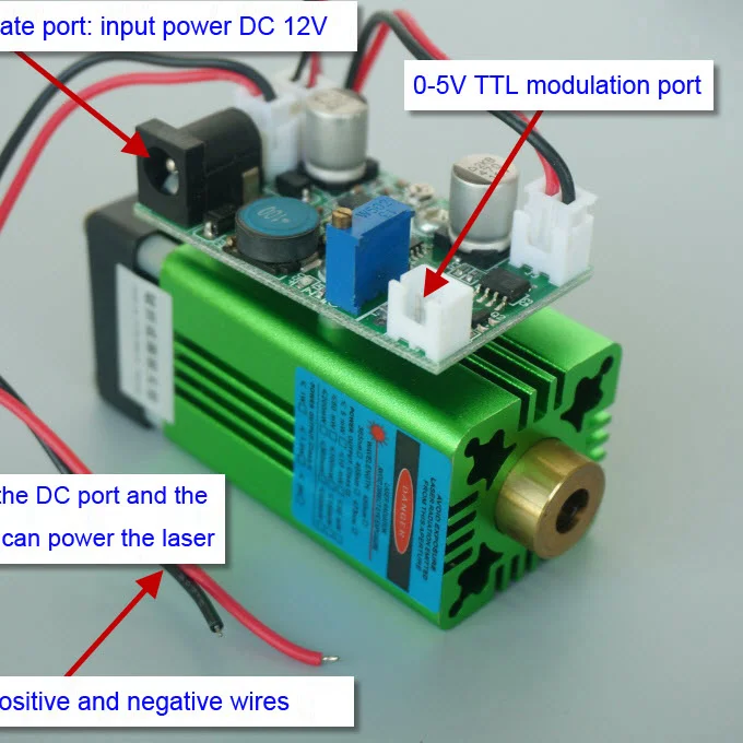 Green Laser Module, 532nm