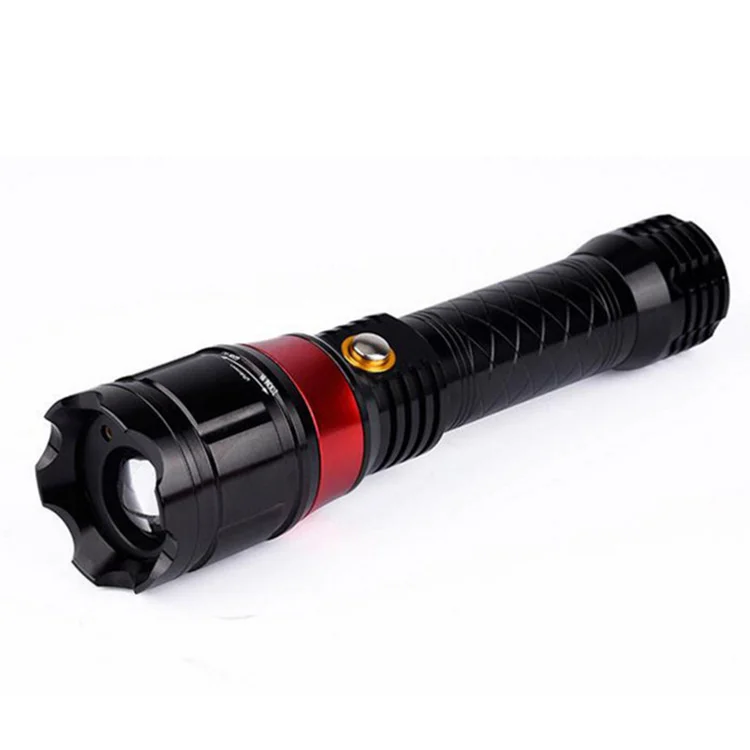LED Torch, Red Laser Pointer