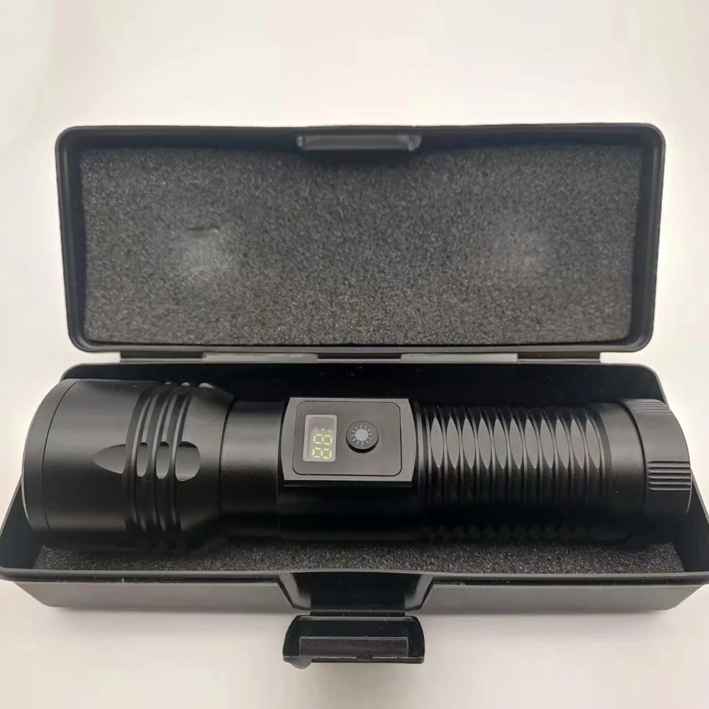 Flashlight with RGB Laser