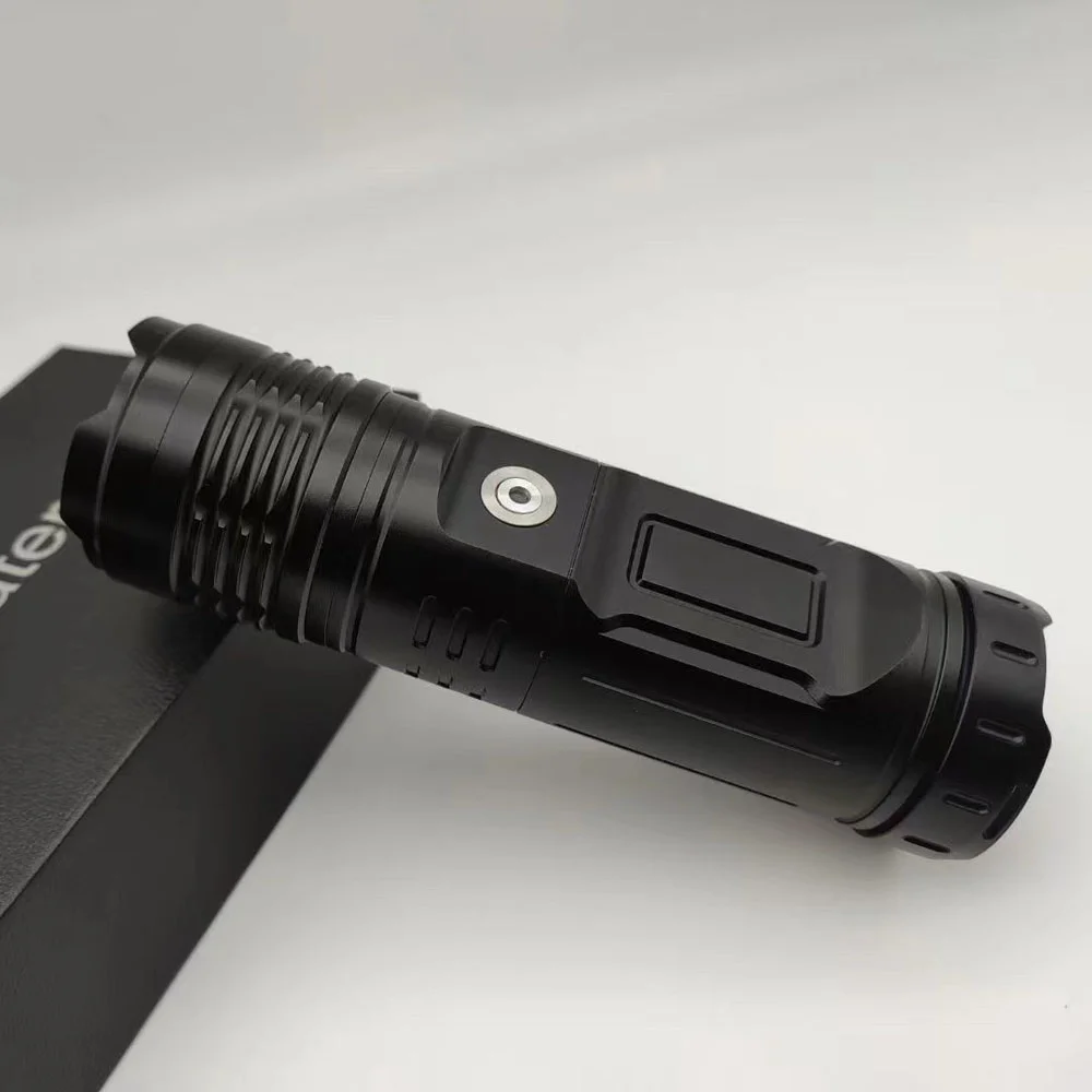 Flashlight with Powerful Blue Laser