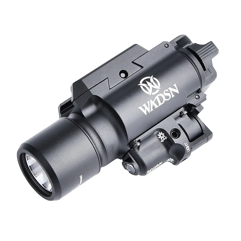 Flashlight with Laser