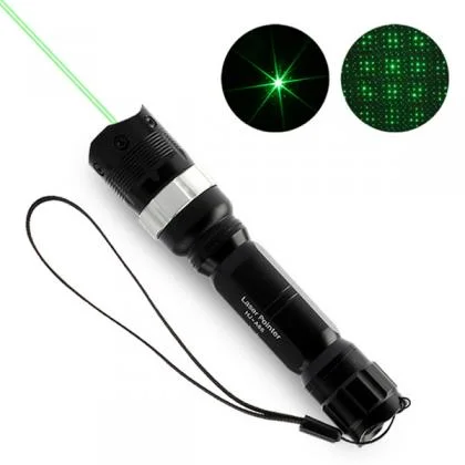 Green Laser Pointer 100mW / 200mW 10km with Creative Caps