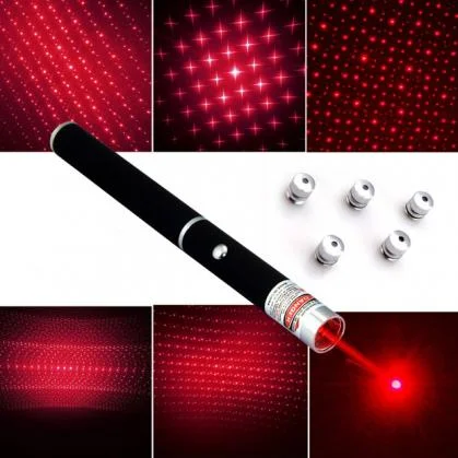 50mW Long-Range Red Laser Pen with Caps