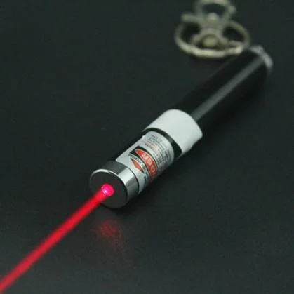Cheap and Small Red Laser Pointer Pen Class 3 with Keychain