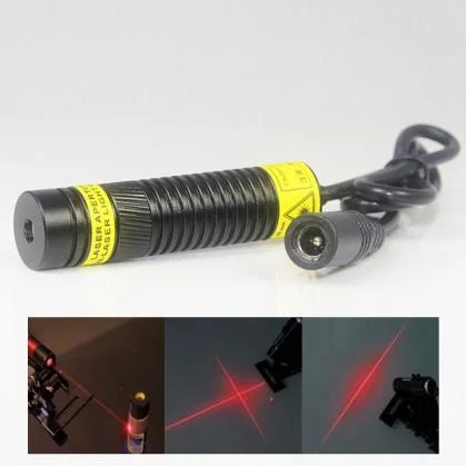 Precision Focusable 635nm 100mW Laser Module Dot / Line / Cross