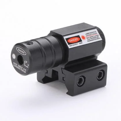 Small and Adjustable 11mm-20mm Red Laser Sight for Pistol with Low Baseline