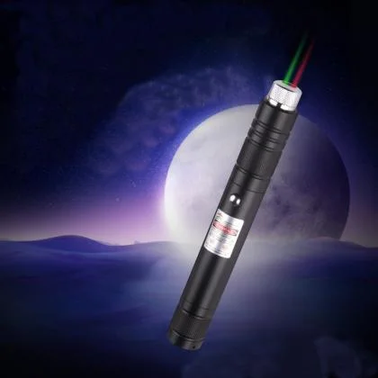 Long-Distance USB Dual-Color Laser Pointer Green/Red