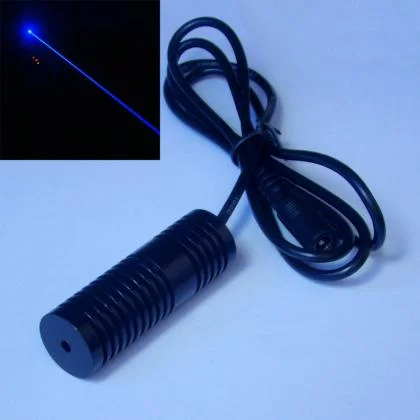 Powerful Dot/Line/Cross Blue Laser Module 445nm-450nm 300mW