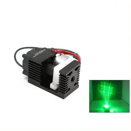532nm Green Laser Module with Rotating Multiple Beams