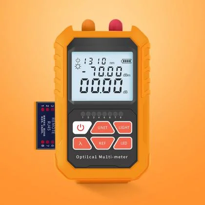 High-Precision Fiber Optic Laser Tester with Optical Power Meter