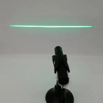 Line/Cross 520nm Green Laser Pointer with Switch