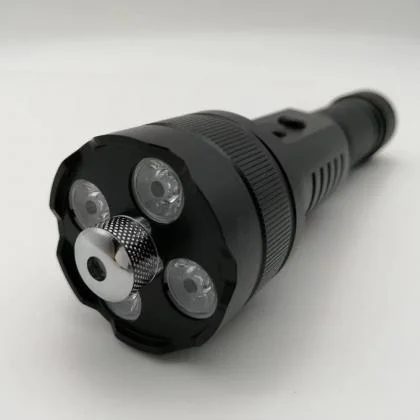 Bright LED Flashlight with 520nm 150mW Green Laser