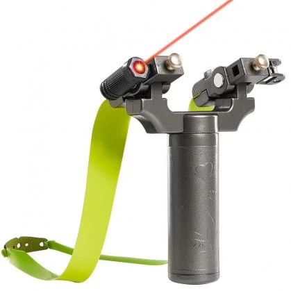 Adjustable Laser Slingshot with 360° Intelligent Rotation