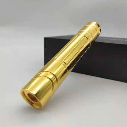 Brass Purple Laser Pointer 405nm 100-200mW