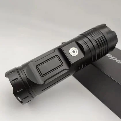 Powerful LED Flashlight with 500mW Green Laser