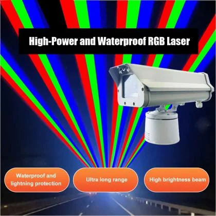 Waterproof Three-Color Bird-Repellent Laser Module with PTZ