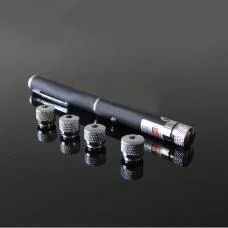 Long Distance 50mW Green Laser Pointer Pen with Caps