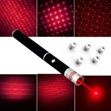 50mW Long-Range Red Laser Pen with Caps