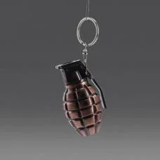 Creative Grenade Shaped and Small Red Laser Pointer with Flashlight