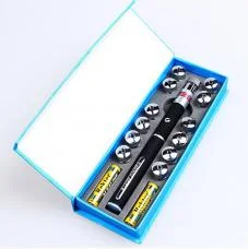 Cheap and High Power Red Laser Pen 650nm 200mW with 12 Caps