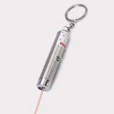 Cheap and Mini LED Flashlight with Red Laser Pointer