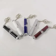 Mini USB Green Laser Pen 80mW with Keychain