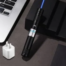 200mW 445nm Rechargeable Blue Laser Pointer with USB Interface