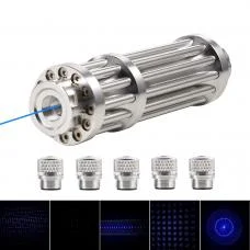 Durable Blue Laser Pointer 200mW 450nm with Batteries
