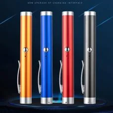 Small and High-Power USB Red Laser Pen 200mW with Clip