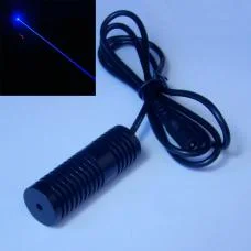 Powerful Dot/Line/Cross Blue Laser Module 445nm-450nm 300mW