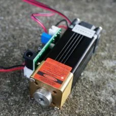 Adjustable Focus 1W Orange-Red Laser Module 638nm 12V