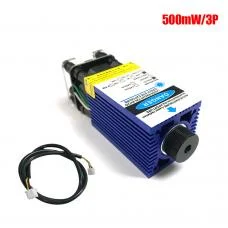 Focusable Purple Laser Module 405nm 500mW 12V with TTL/PWM