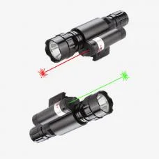 Adjustable Red/Green Laser Sight with Tactical Light