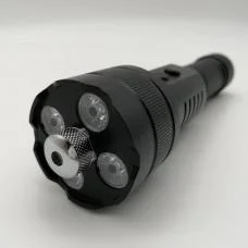 Bright LED Flashlight with 520nm 150mW Green Laser