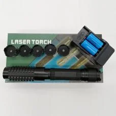 Super Powerful 420nm 3000mW Blue Laser Pointer That Burns