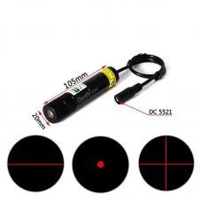 650nm Red Laser Module Dot/Line/Cross with Mounting Bracket