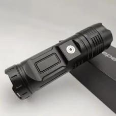 Powerful LED Flashlight with 500mW Green Laser