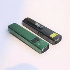 LED Flashlight with 510 nm 5mW Class 3A Green Laser Pointer