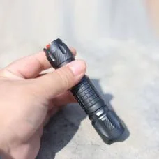 Waterproof 555nm 20mW Yellow-Green Laser Pointer with Battery