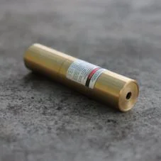 Waterproof Brass Green Laser Pointer 505nm / 515nm / 520nm / 530nm