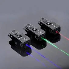 Adjustable Tactical Sight with Green/Red/Blue Laser and IR