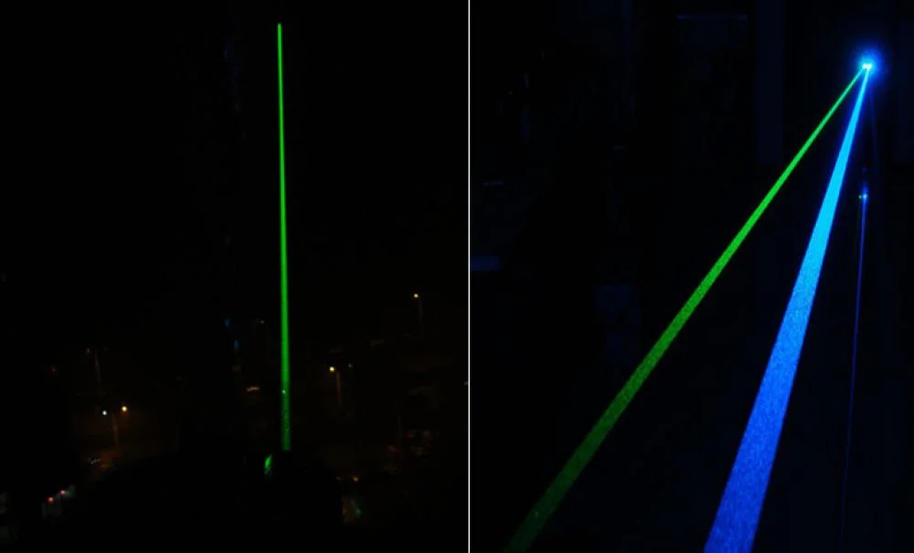 most powerful green laser