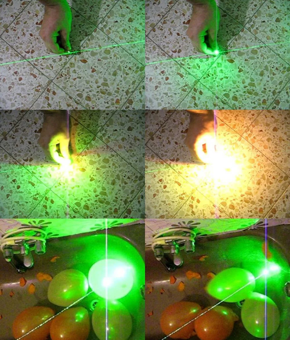 laser pen that lights matches