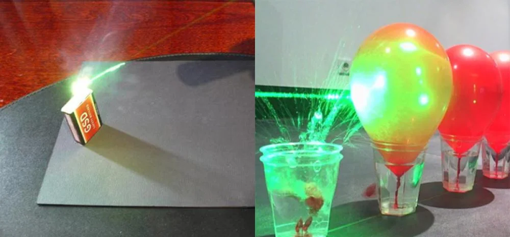 Laser Pointer That Pops Balloons