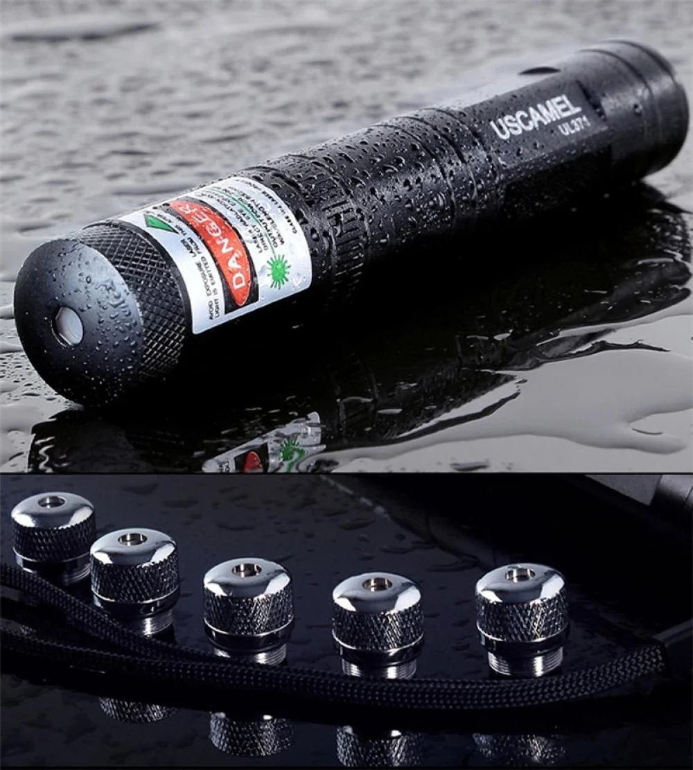 Green Laser Pointer with Caps