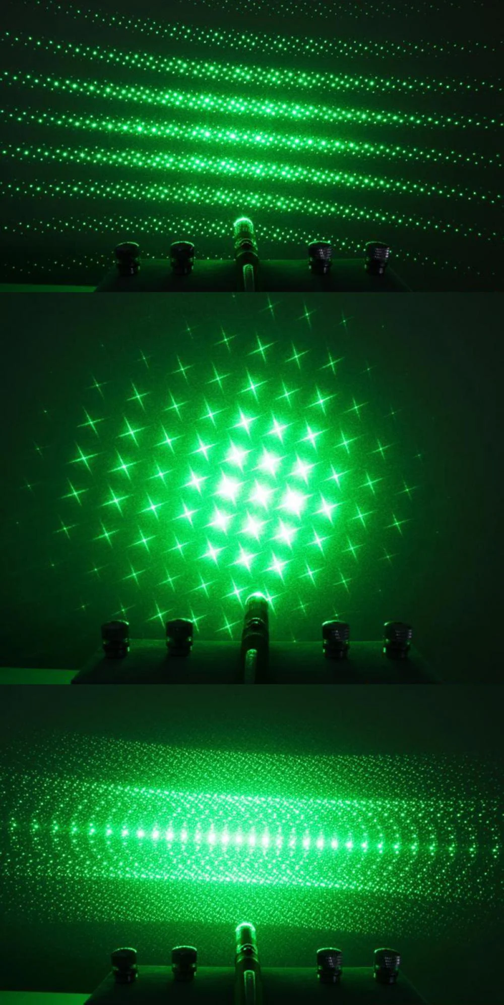 Green Laser Pointer with Caps