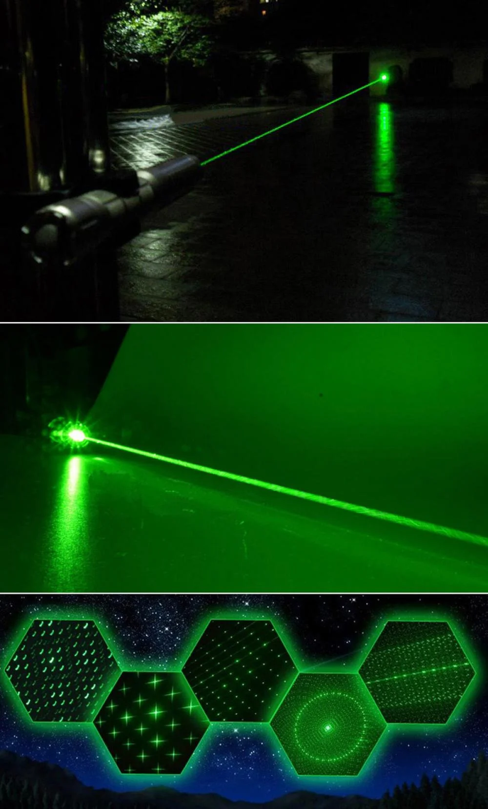 Burning Green Laser Pointer